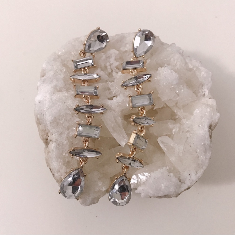 Crystal Drop Earrings